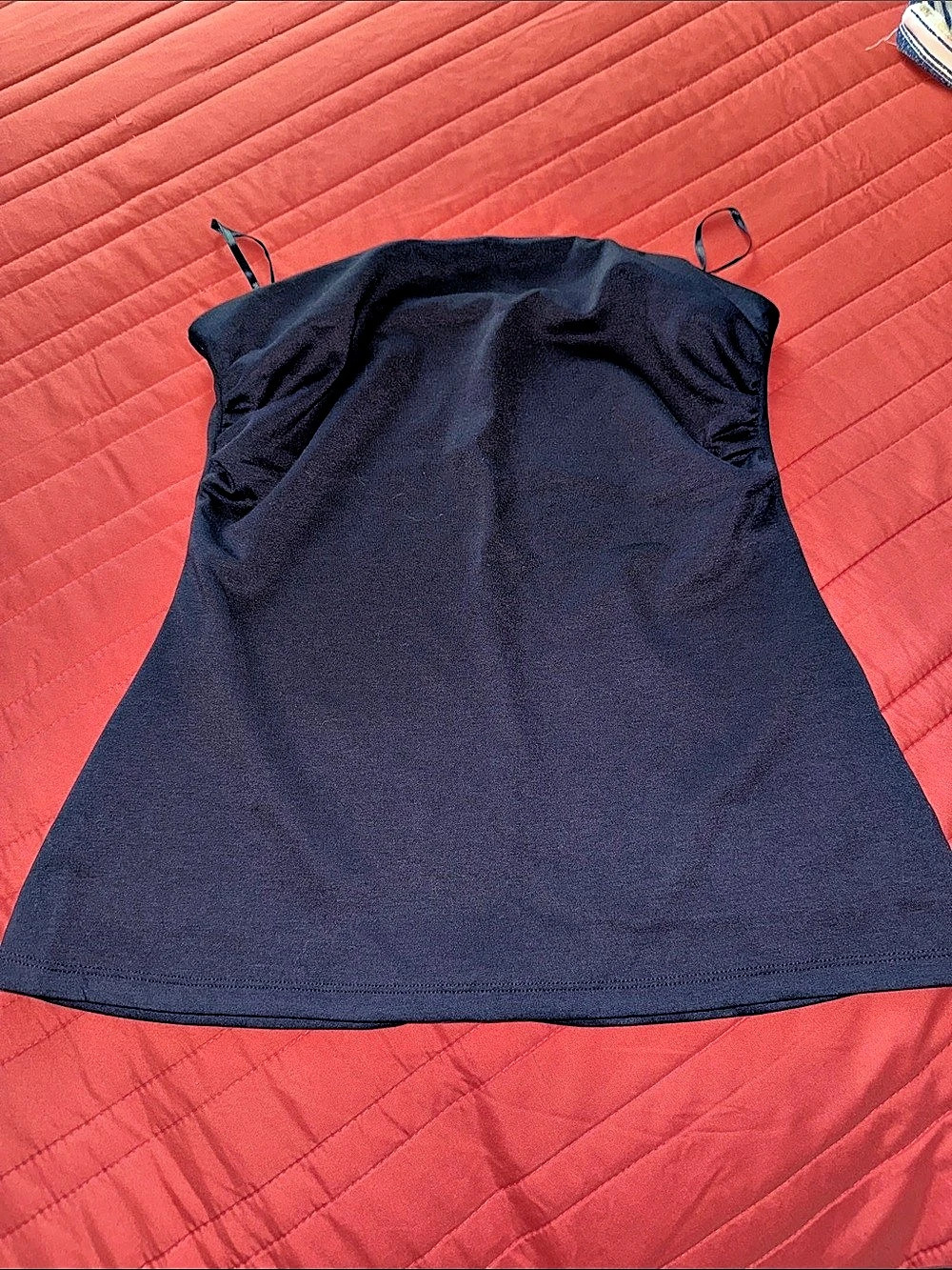 Emerson Lang Black Tank Top Size Large